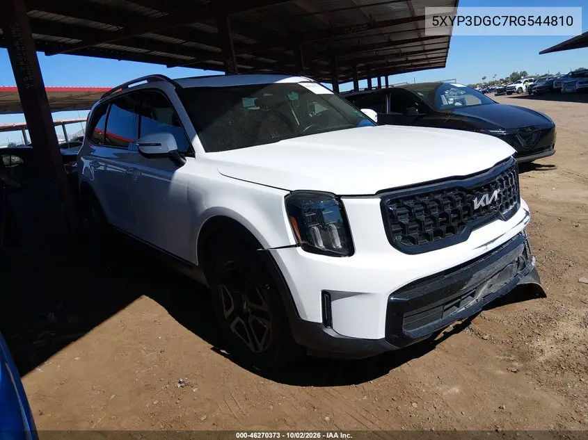 KIA TELLURIDE 2024, VIN 5XYP3DGC7RG544810