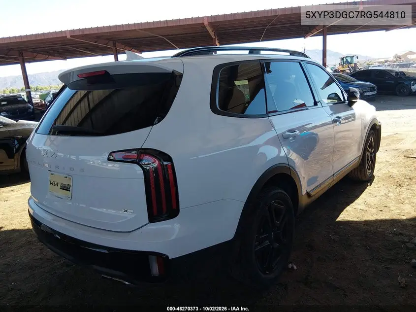 2024 KIA TELLURIDE VIN 5XYP3DGC7RG544810 — фото 4