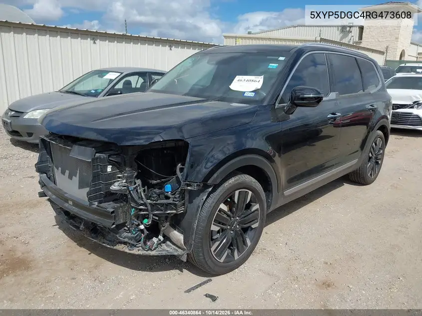 2024 KIA TELLURIDE VIN 5XYP5DGC4RG473608 — фото 2