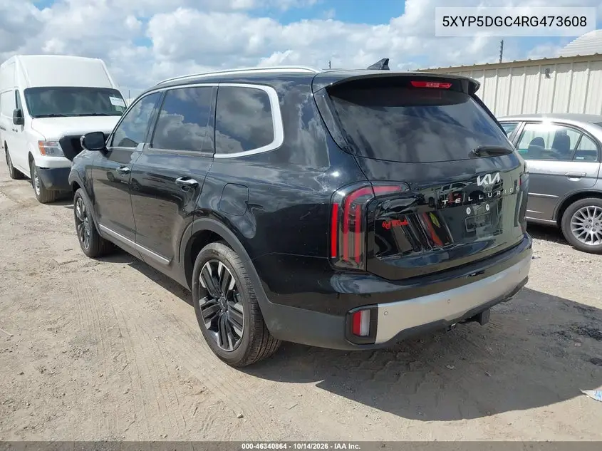 2024 KIA TELLURIDE VIN 5XYP5DGC4RG473608 — фото 3