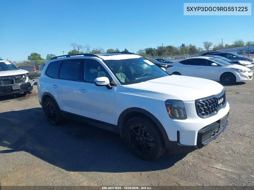 KIA TELLURIDE 2024, VIN 5XYP3DGC9RG551225