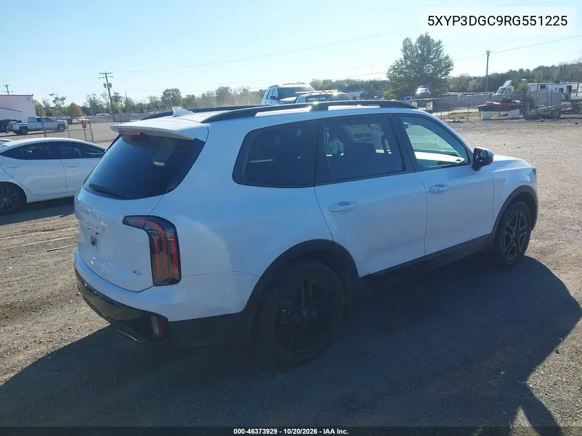 2024 KIA TELLURIDE VIN 5XYP3DGC9RG551225 — фото 4