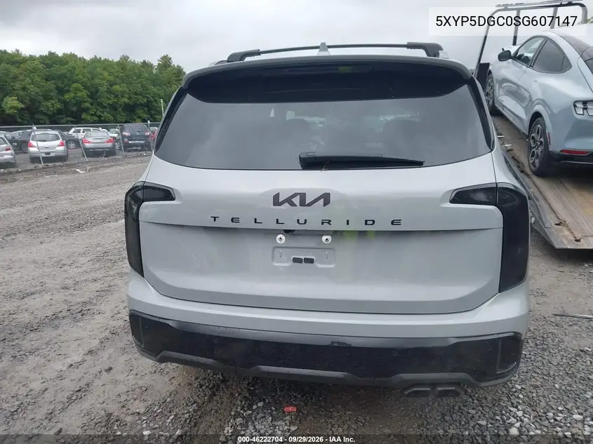 2025 KIA TELLURIDE VIN 5XYP5DGC0SG607147 — фото 16