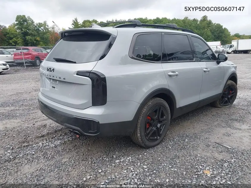 2025 KIA TELLURIDE VIN 5XYP5DGC0SG607147 — фото 4
