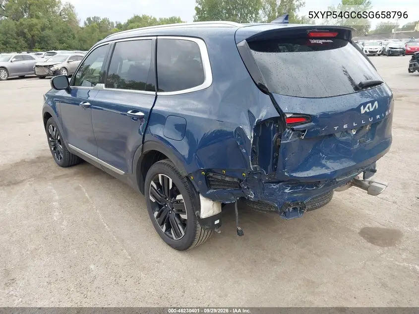 2025 KIA TELLURIDE VIN 5XYP54GC6SG658796 — фото 3
