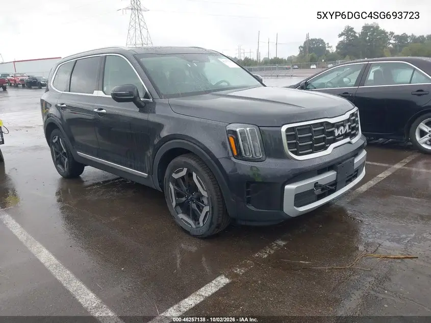 KIA TELLURIDE 2025, VIN 5XYP6DGC4SG693723