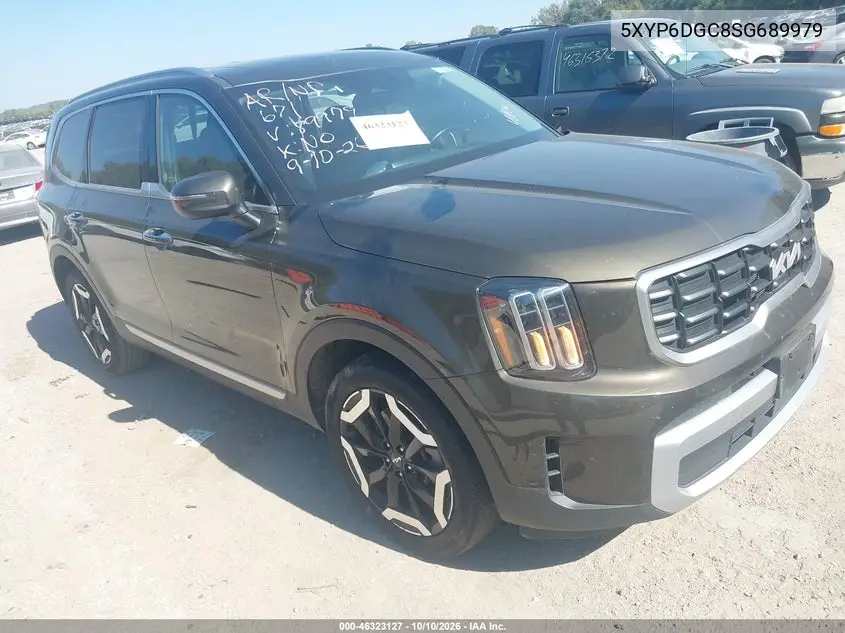 KIA TELLURIDE 2025, VIN 5XYP6DGC8SG689979