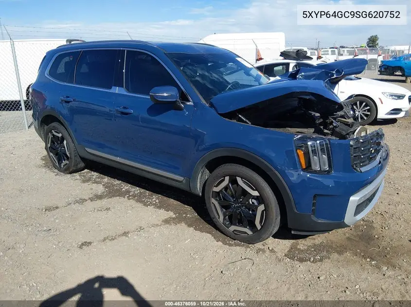 KIA TELLURIDE 2025, VIN 5XYP64GC9SG620752