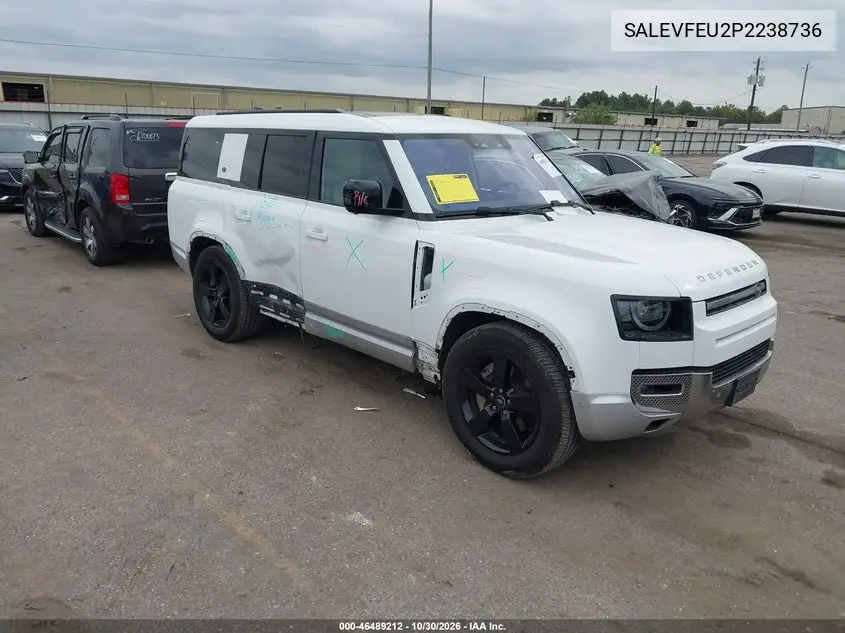 LAND ROVER DEFENDER 2023, VIN SALEVFEU2P2238736