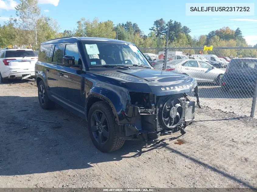LAND ROVER DEFENDER 2024, VIN SALEJFEU5R2317252