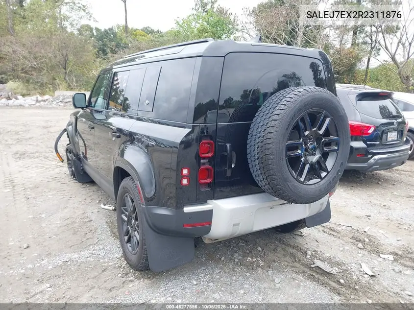 2024 LAND ROVER DEFENDER VIN SALEJ7EX2R2311876 — фото 3