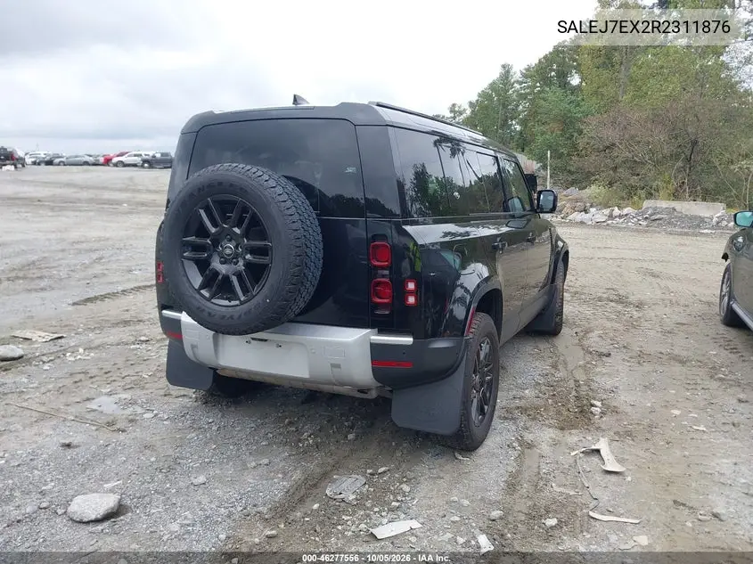 2024 LAND ROVER DEFENDER VIN SALEJ7EX2R2311876 — фото 4
