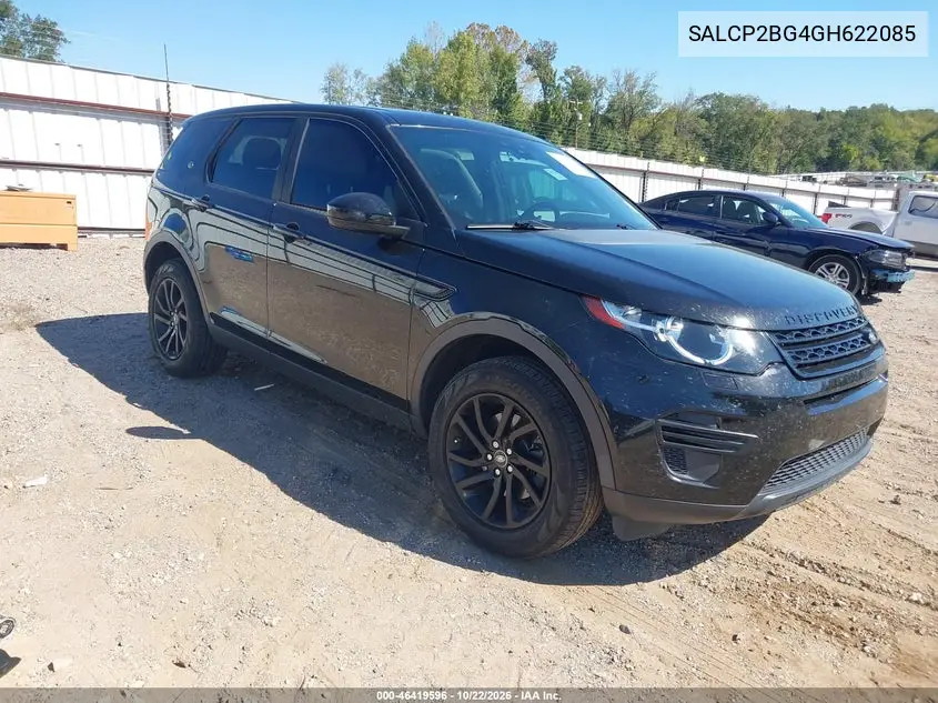 LAND ROVER DISCOVERY SPORT 2016, VIN SALCP2BG4GH622085