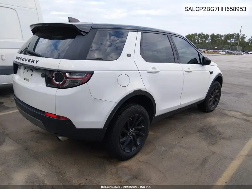 2017 LAND ROVER DISCOVERY SPORT VIN SALCP2BG7HH658953 — фото 4