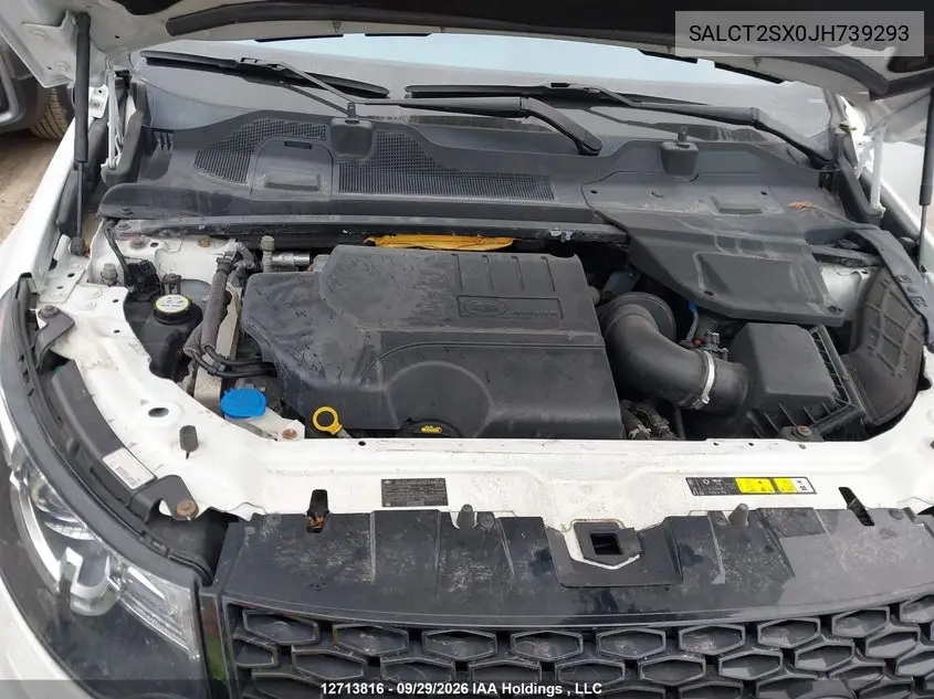 2018 LAND ROVER DISCOVERY SPORT VIN SALCT2SX0JH739293 — фото 10