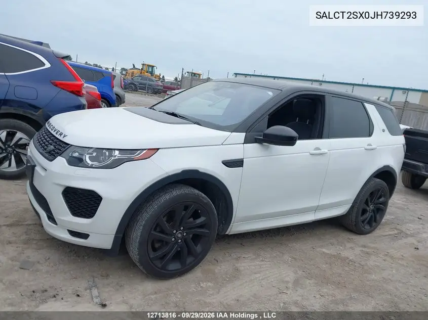 2018 LAND ROVER DISCOVERY SPORT VIN SALCT2SX0JH739293 — фото 14