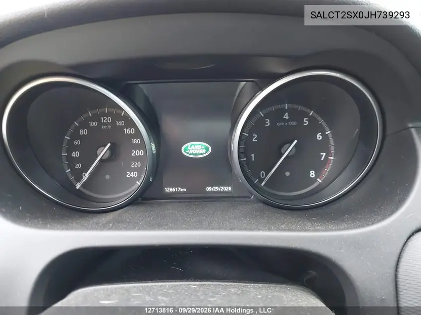 2018 LAND ROVER DISCOVERY SPORT VIN SALCT2SX0JH739293 — фото 7