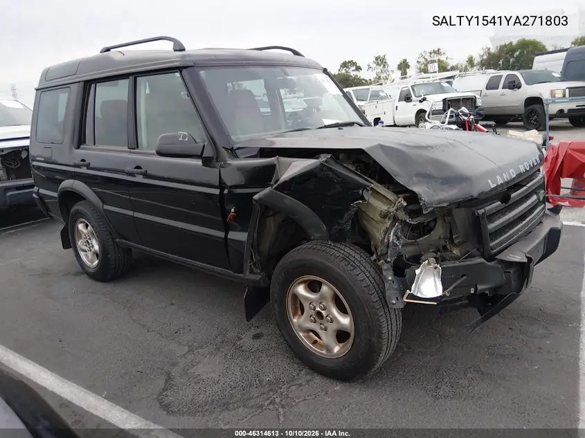 LAND ROVER DISCOVERY 2000, VIN SALTY1541YA271803