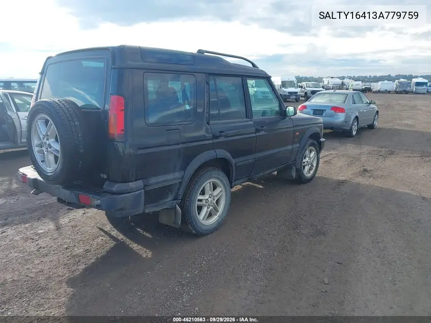 2003 LAND ROVER DISCOVERY VIN SALTY16413A779759 — фото 4