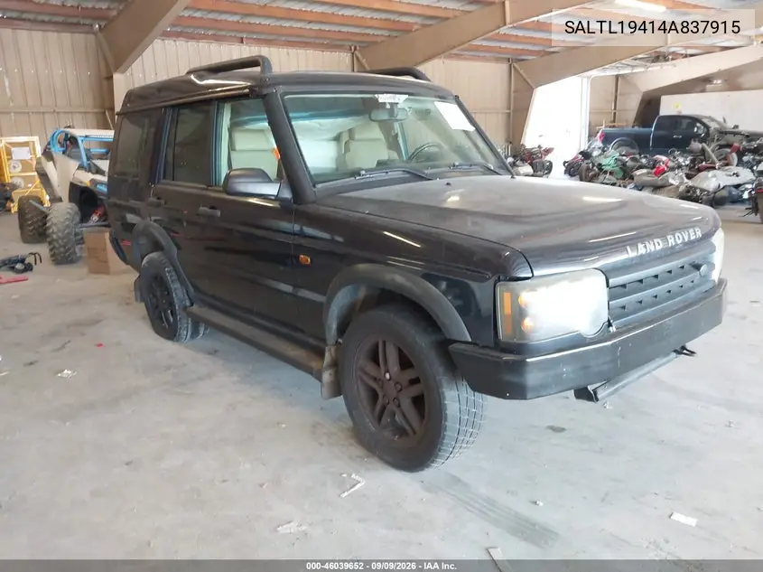 LAND ROVER DISCOVERY 2004, VIN SALTL19414A837915