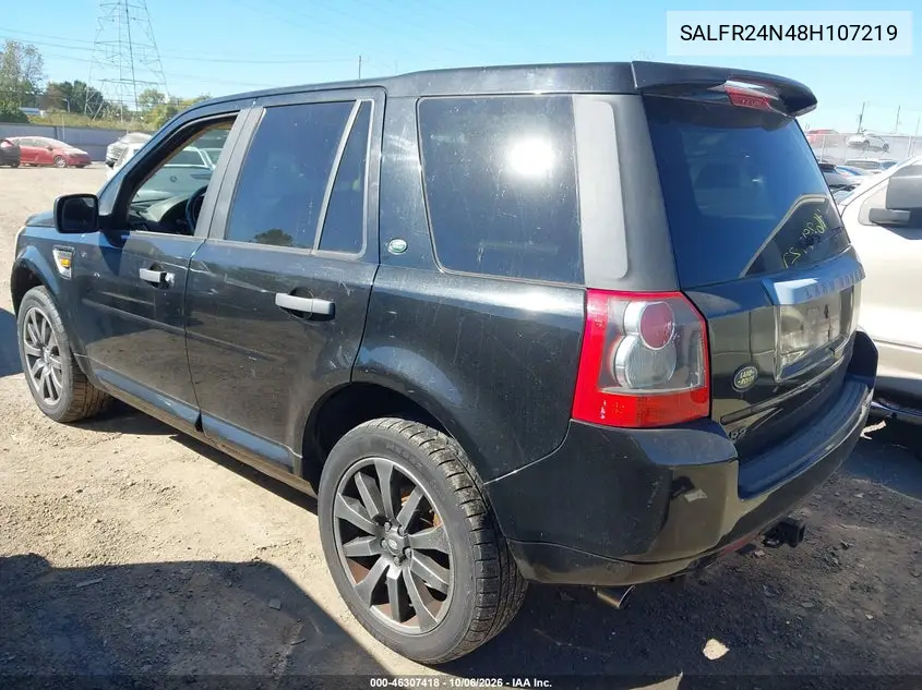 2008 LAND ROVER LR2 VIN SALFR24N48H107219 — фото 3