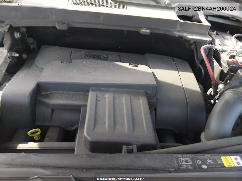 2010 LAND ROVER LR2 VIN SALFR2BN4AH200024 — фото 10