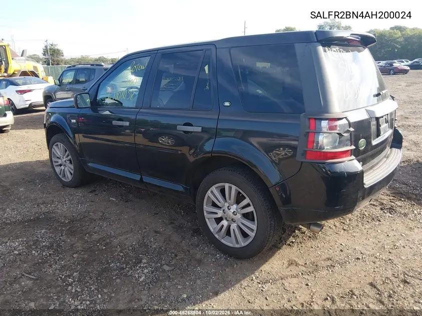 2010 LAND ROVER LR2 VIN SALFR2BN4AH200024 — фото 3