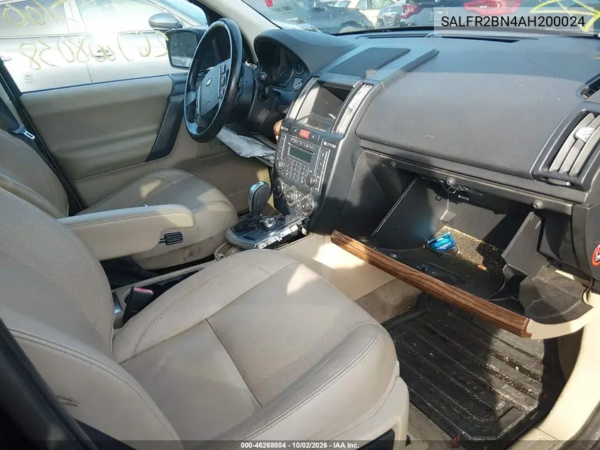 2010 LAND ROVER LR2 VIN SALFR2BN4AH200024 — фото 5