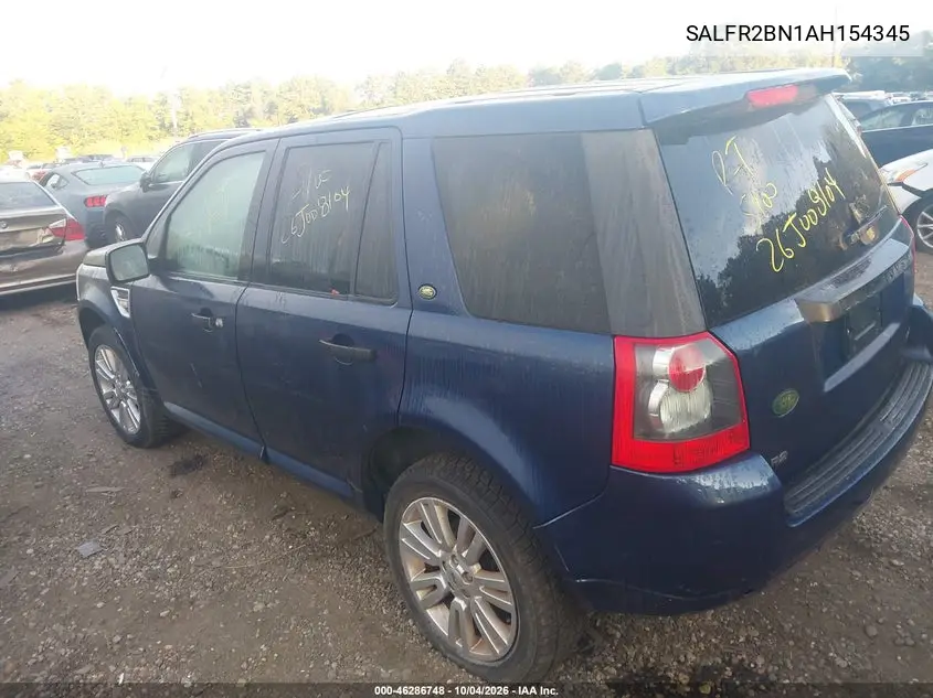 2010 LAND ROVER LR2 VIN SALFR2BN1AH154345 — фото 3