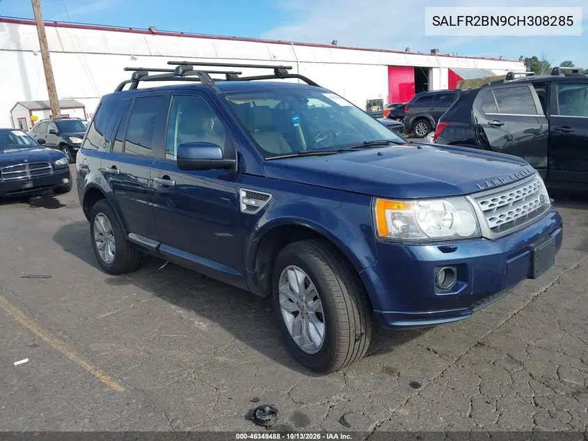 LAND ROVER LR2 2012, VIN SALFR2BN9CH308285