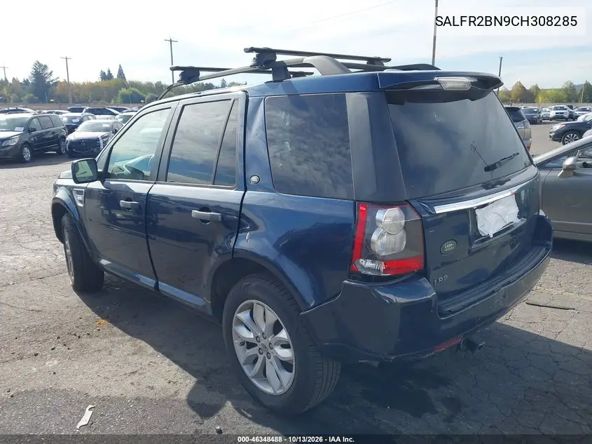 2012 LAND ROVER LR2 VIN SALFR2BN9CH308285 — фото 3