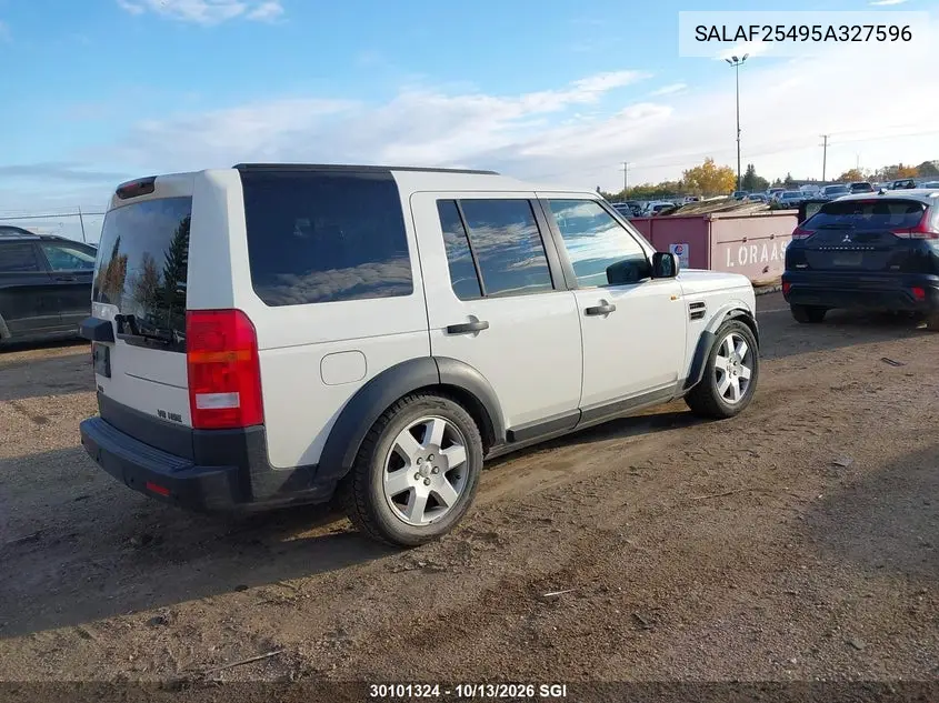 2005 LAND ROVER LR3 VIN SALAF25495A327596 — фото 4