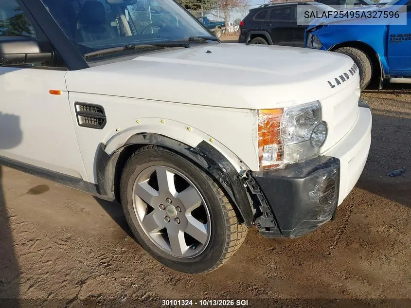 2005 LAND ROVER LR3 VIN SALAF25495A327596 — фото 6