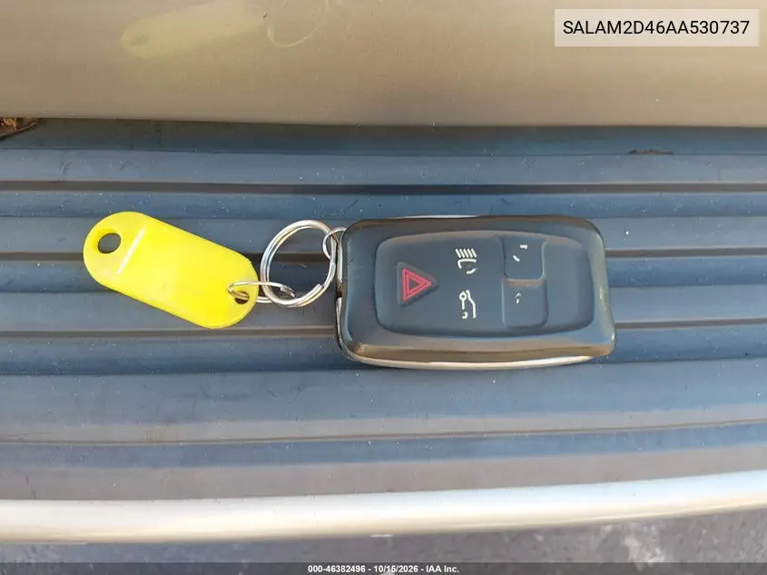 2010 LAND ROVER LR4 VIN SALAM2D46AA530737 — фото 11