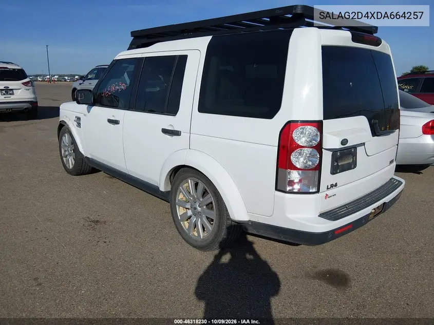 2013 LAND ROVER LR4 VIN SALAG2D4XDA664257 — фото 3