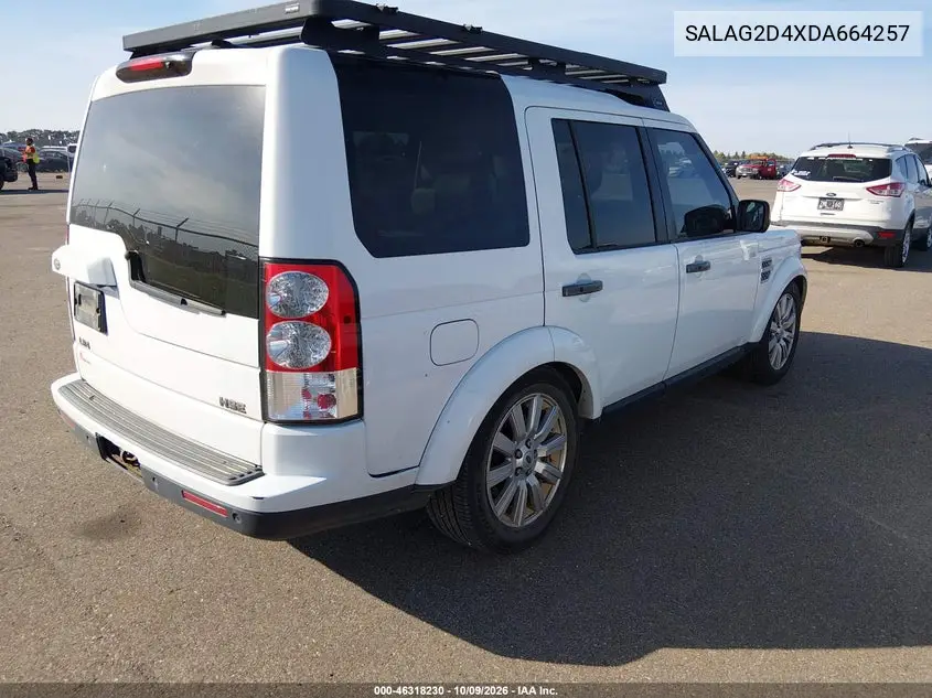 2013 LAND ROVER LR4 VIN SALAG2D4XDA664257 — фото 4