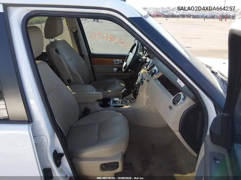 2013 LAND ROVER LR4 VIN SALAG2D4XDA664257 — фото 5