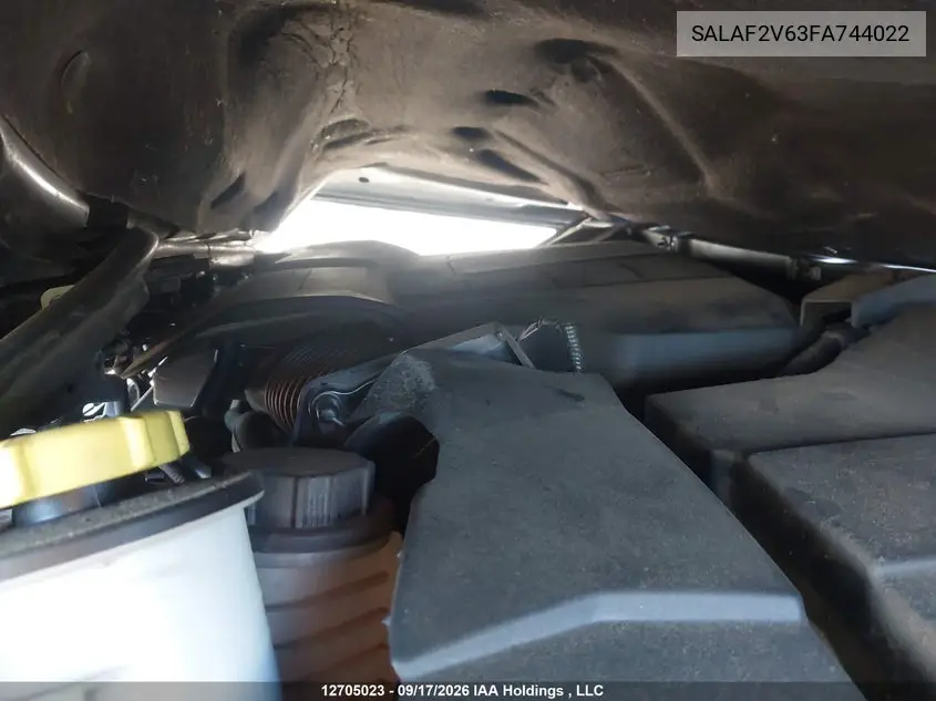 2015 LAND ROVER LR4 VIN SALAF2V63FA744022 — фото 10