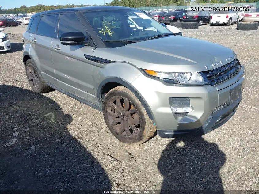 2013 LAND ROVER RANGE ROVER EVOQUE VIN SALVT2BG7DH780551 — фото 6