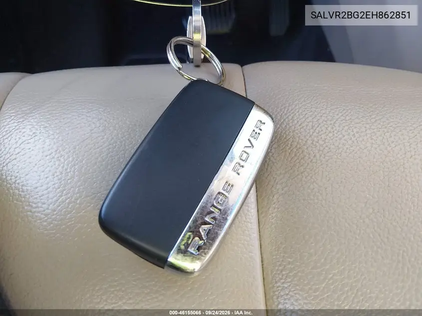 2014 LAND ROVER RANGE ROVER EVOQUE VIN SALVR2BG2EH862851 — фото 11