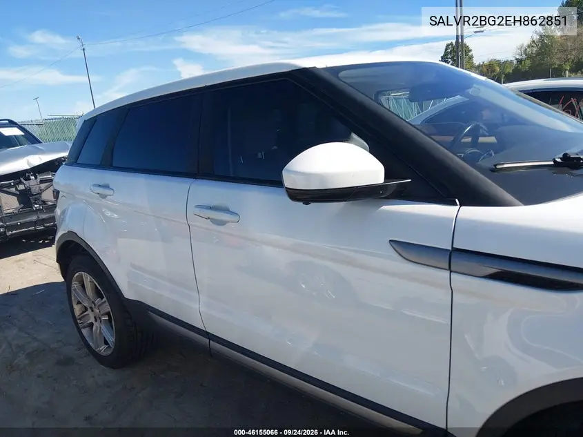 2014 LAND ROVER RANGE ROVER EVOQUE VIN SALVR2BG2EH862851 — фото 13