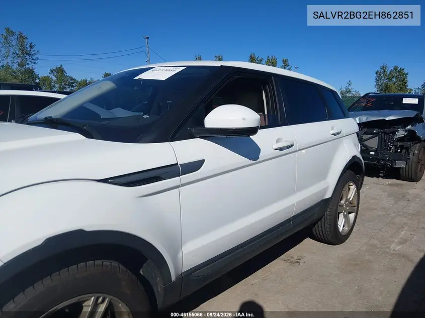 2014 LAND ROVER RANGE ROVER EVOQUE VIN SALVR2BG2EH862851 — фото 14