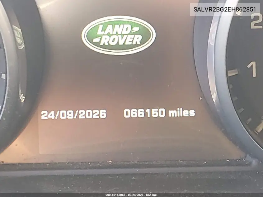 2014 LAND ROVER RANGE ROVER EVOQUE VIN SALVR2BG2EH862851 — фото 15