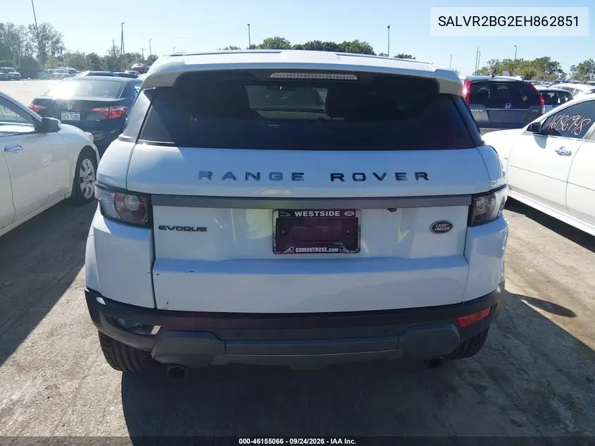 2014 LAND ROVER RANGE ROVER EVOQUE VIN SALVR2BG2EH862851 — фото 16
