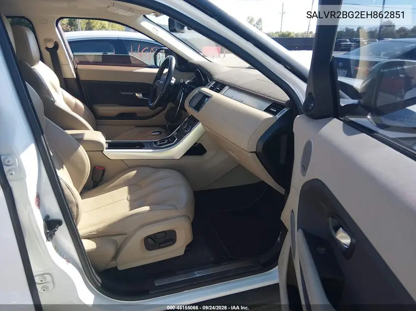 2014 LAND ROVER RANGE ROVER EVOQUE VIN SALVR2BG2EH862851 — фото 5