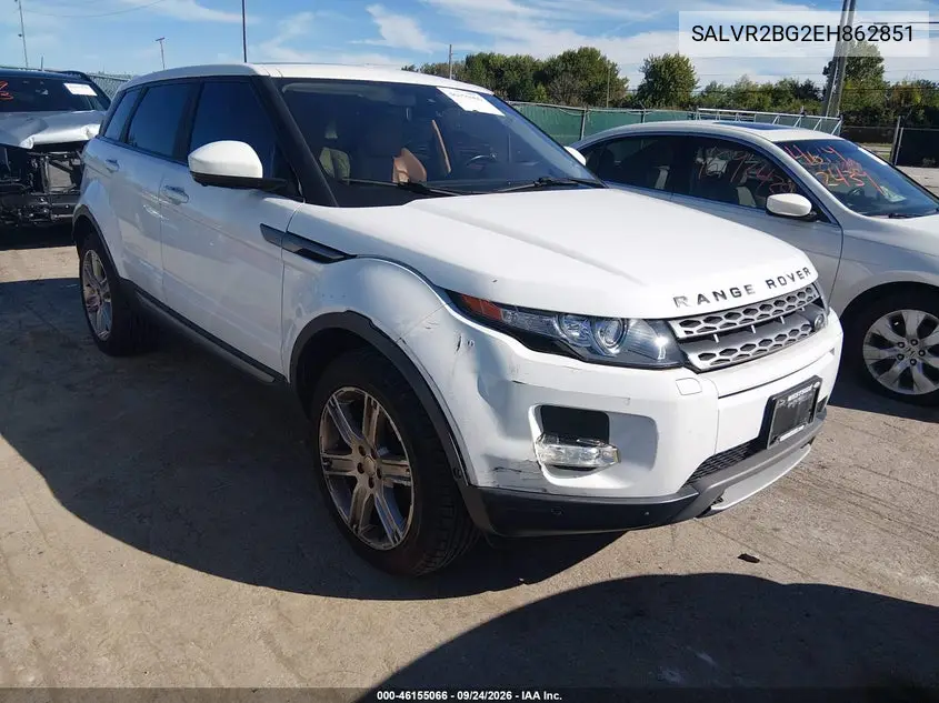 2014 LAND ROVER RANGE ROVER EVOQUE VIN SALVR2BG2EH862851 — фото 6