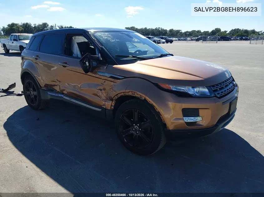 LAND ROVER RANGE ROVER EVOQUE 2014, VIN SALVP2BG8EH896623