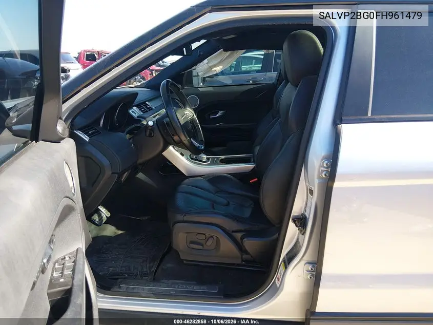 2015 LAND ROVER RANGE ROVER EVOQUE VIN SALVP2BG0FH961479 — фото 5