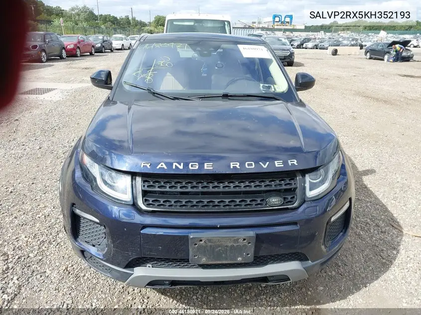 2019 LAND ROVER RANGE ROVER EVOQUE VIN SALVP2RX5KH352193 — фото 13