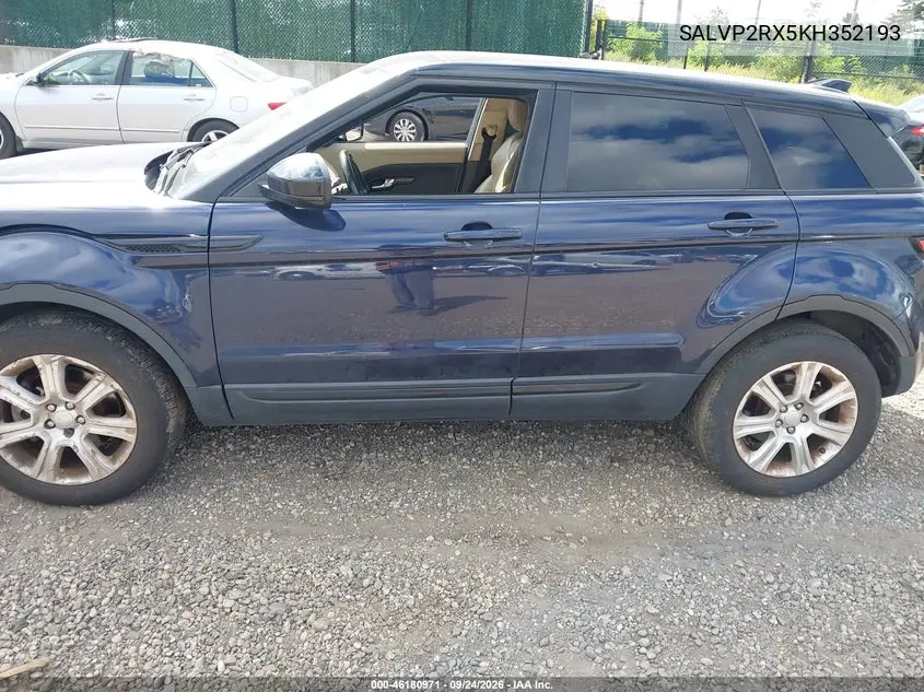 2019 LAND ROVER RANGE ROVER EVOQUE VIN SALVP2RX5KH352193 — фото 15
